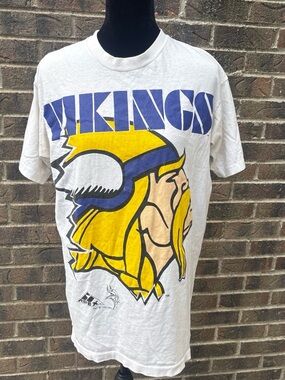 Vintage Apex One Minnesota Vikings AOP Graphic Tee